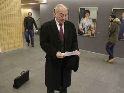 Martin Garitano, diputado general de Gipuzkoa, en la sede de las Juntas Generales del territorio.