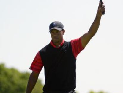 Woods, en un torneo en Orlando en marzo.