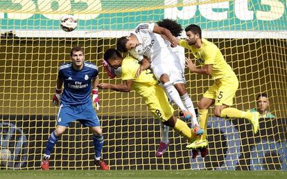 Imagen del Villarreal-Madrid, en la ida de la la presente temporada.