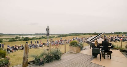 Pierre-Laurent Aimard interpreta el 'Catalogue d’oiseaux' en el Festival de Aldeburgh en junio de 2016.