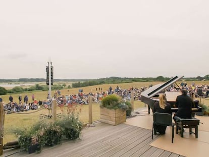 Pierre-Laurent Aimard interpreta el 'Catalogue d’oiseaux' en el Festival de Aldeburgh en junio de 2016.