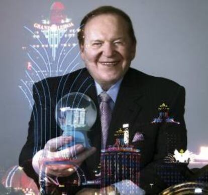 En la imagen, el magnate de los casinos Sheldon Adelson. EFE/Archivo
