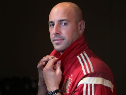 El portero Pepe Reina. 