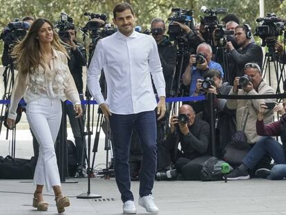 Iker Casillas y Sara Carbonero.