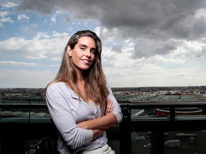 Ona Carbonell, en la terraza del Hotel Only You de Atocha, días después de anunciar su retirada.