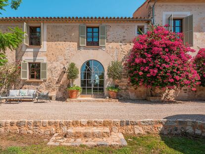 Casa principal de la finca mallorquina.