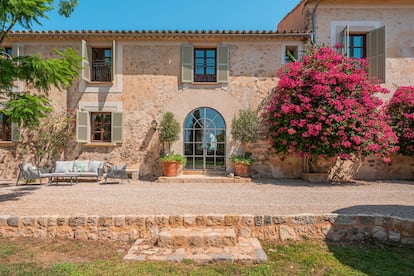 Casa principal de la finca mallorquina.