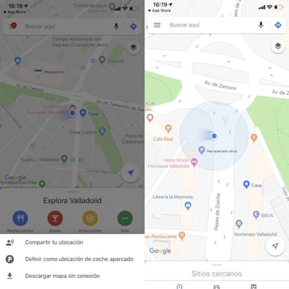 Google Maps te ayuda a no perderte.