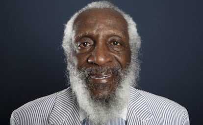 Dick Gregory, en una imagen de 2012.