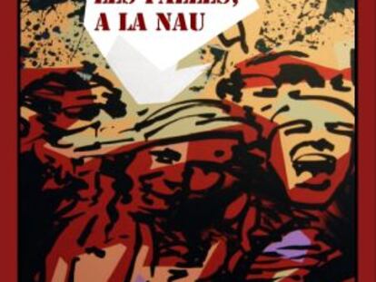 Imagen de Toni Colomina y Víctor Valero para el cartel de 'Converses, les Falles en la Nau'.