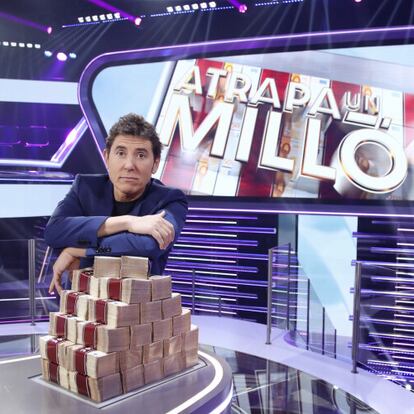 Manel Fuentes presenta Atrapa un millón en Antena 3