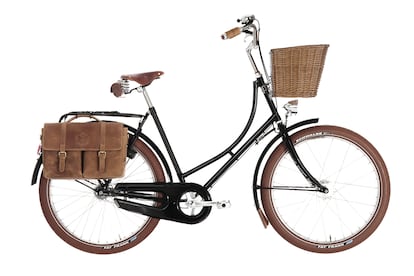 Porque el gusto está en los pequeños detalles, la bicicleta Victoria de Velorbis se presenta como una de las bicis más chic para la ciudad. Sus neumáticos globo la hacen perfecta para pedalear sobre calles adoquinadas. Sus bolsos de piel y su cesta de mimbre la otorgan un toque de lo más retro. Victoria de Verlobis (800 euros).
	 