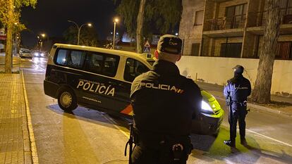 Imagen de archivo de agentes de la Policía Nacional