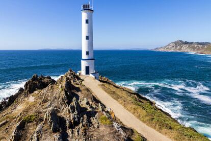 Imagen del faro del Cabo Home.