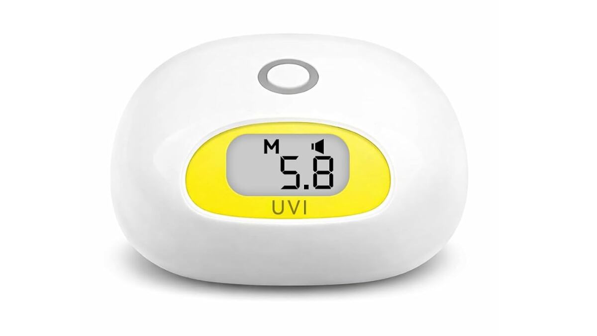 Medidor de índice UV.