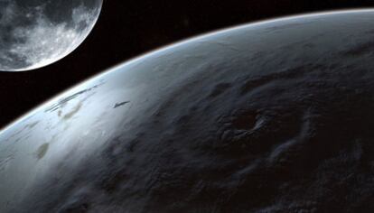 Imagen del documental <i>La formación de la Tierra. </i>
