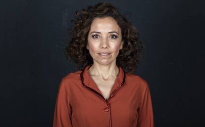 La actriz Nuria García.