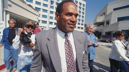 Procès civil d'OJ Simpson à Santa Monica (Photo by Ted Soqui/Sygma via Getty Images)