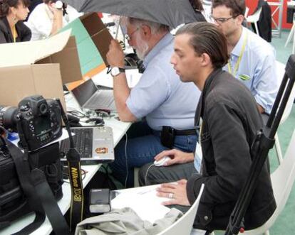 El fotógrafo Lucas Dolega en una foto de archivo de julio de 2008.