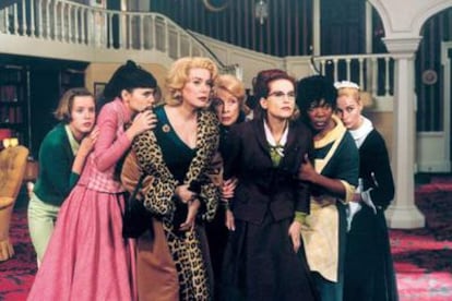 Imagen de <i>8 mujeres,</i> de François Ozon.