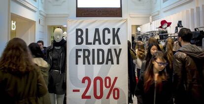 Spanish shoppers are embracing the concept of Black Friday.