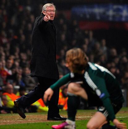 Ferguson señala a Modric.