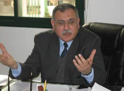 Kamalain Shaath, rector de la Universidad Islámica de Gaza.