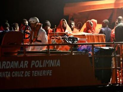 Cuatro de las embarcaciones fueron localizadas en la zona del Estrecho y las dos restantes en el mar de Alborán