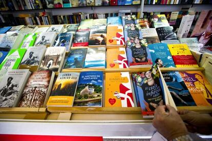 Caseta en la Feria del Libro de Madrid.