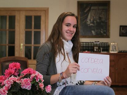 Blanca Pérez Alvear, ganadora de la fase española del XI concurso hispanoamericano de Ortografía.