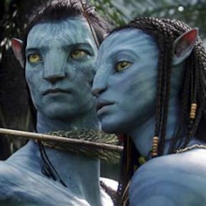 Escena de la película Avatar.