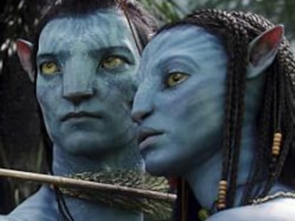 Escena de la película Avatar.