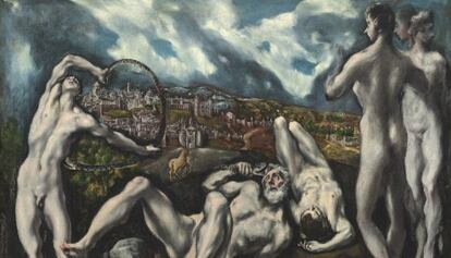 &#039;Laocoonte y sus hijos&#039;, de El Greco. 