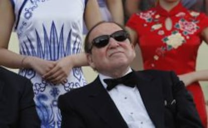 Sheldon Adelson, presidente de Las Vegas Sands.