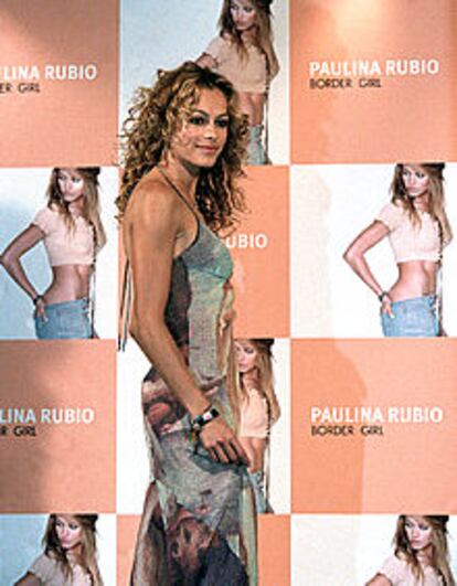 Paulina Rubio, durante la presentación de Border Girl en Madrid.