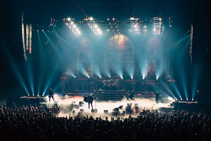 Ghost actuando en Salt Lake City, Utah, en enero de 2022.