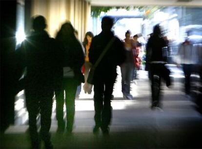 Alumnos en la Universidad Politécnica de Valencia