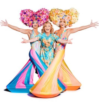 Un momento del musical ‘Priscilla, reina del desierto’.