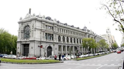 Vista de la fachada del Banco de España. EFE/Archivo
