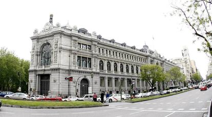 Vista de la fachada del Banco de Espa&ntilde;a. EFE/Archivo