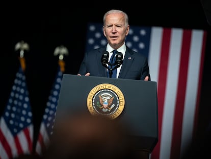 Joe Biden en una foto de archivo del 1 de junio de 2021.