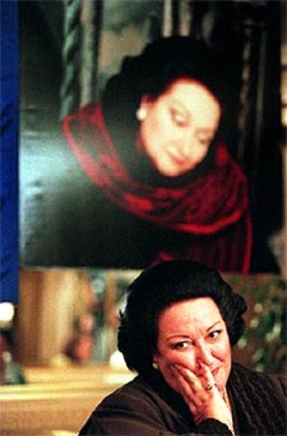 La soprano barcelonesa Montserrat Caballé.