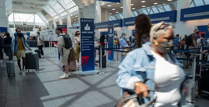 Imagen del aeropuerto JFK el pasado mes de mayo.