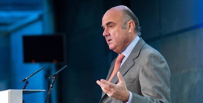 Luis de Guindos, vicepresidente del BCE