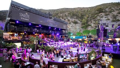 Ambiente en el festival Starlite Marbella, el pasado agosto.