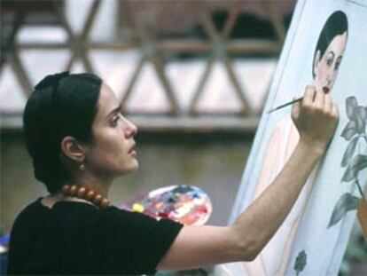 Salma Hayek, en el papel de Frida Kahlo.