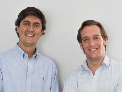 Juan Antonio Rullán de la Mata (izq.) y Guillermo Vicandi, cofundadores de Bnext.