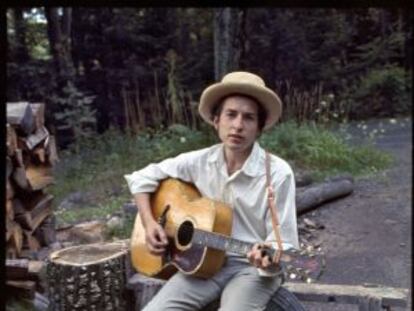 Bob Dylan, en 1967, en la época de las grabaciones.