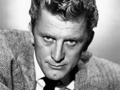 Kirk Douglas, en los años cincuenta.