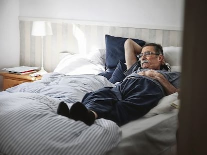 Jos&eacute; Luis Sag&uuml;&eacute;s, pictured here in his bedroom, just days before his death.